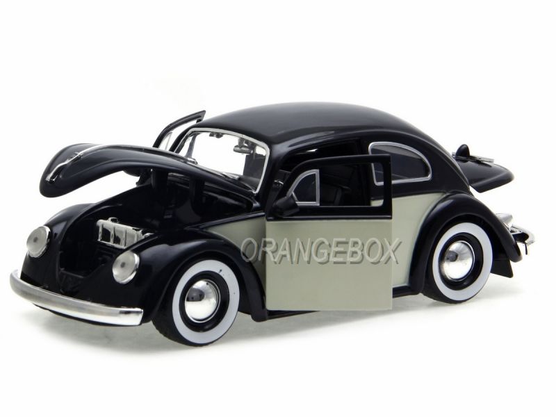 Volkswagen Fusca 1959 Jada Toys 1:24 Preto - 20 anos! Loja on-line