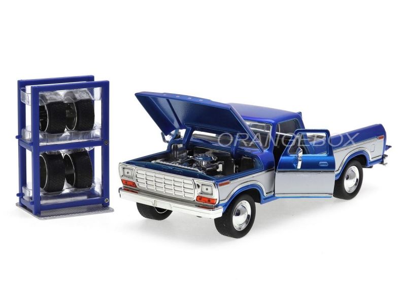 Ford F-150 Custom Pick-Up 1979 Truck Just Trucks Jada Toys 1:24 +