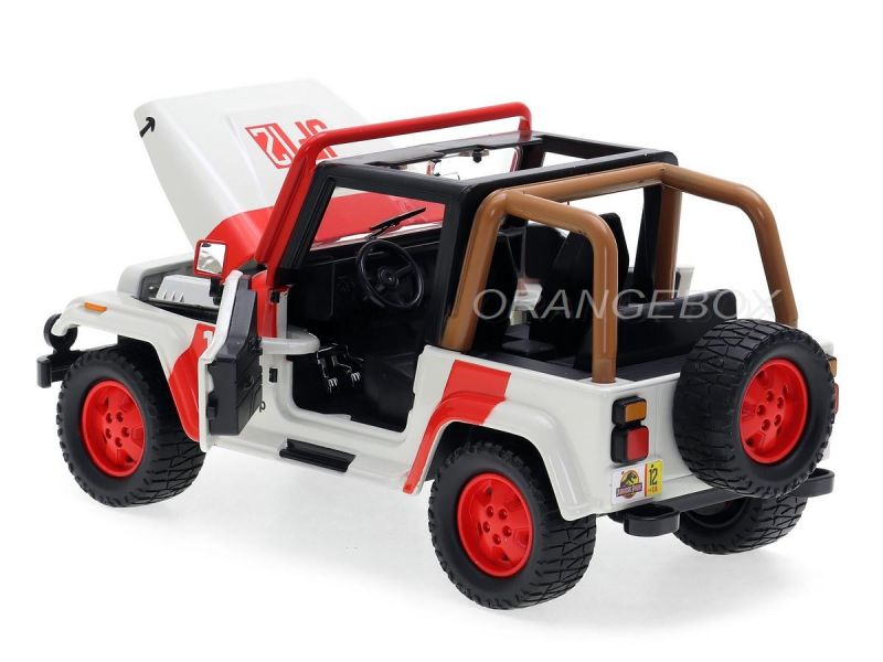 Jeep Wrangler Jurassic World Jada Toys 1:24 - 20 anos! Loja on