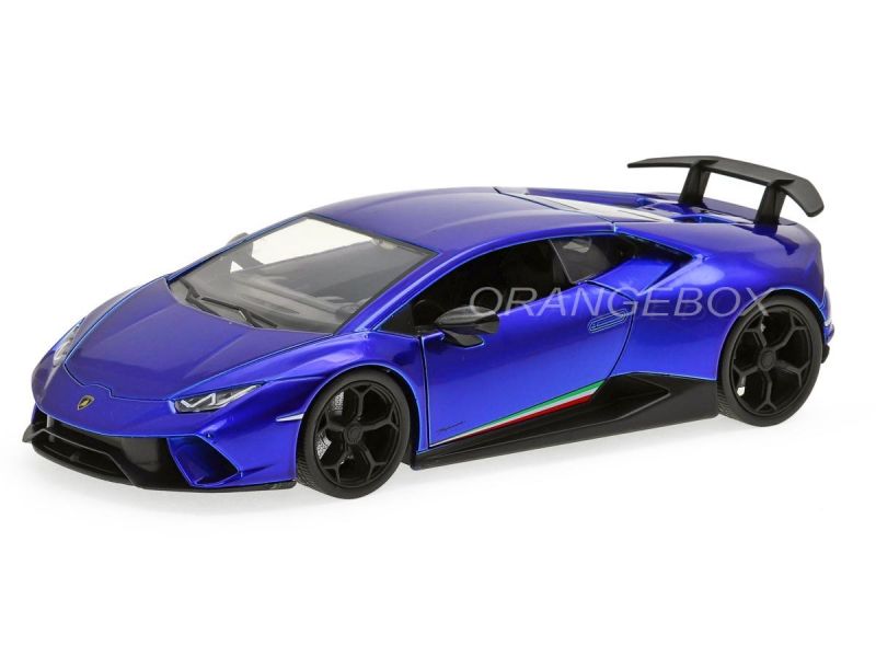 Lamborghini Huracan Perfomante Hyper-Spec Jada Toys 1:24 Azul - 20