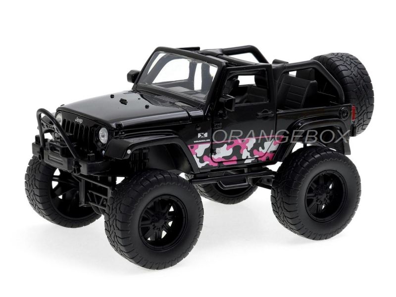 Jeep Wrangler 2007 Just Trucks Jada Toys 1:24 + Rodas Extras - 20