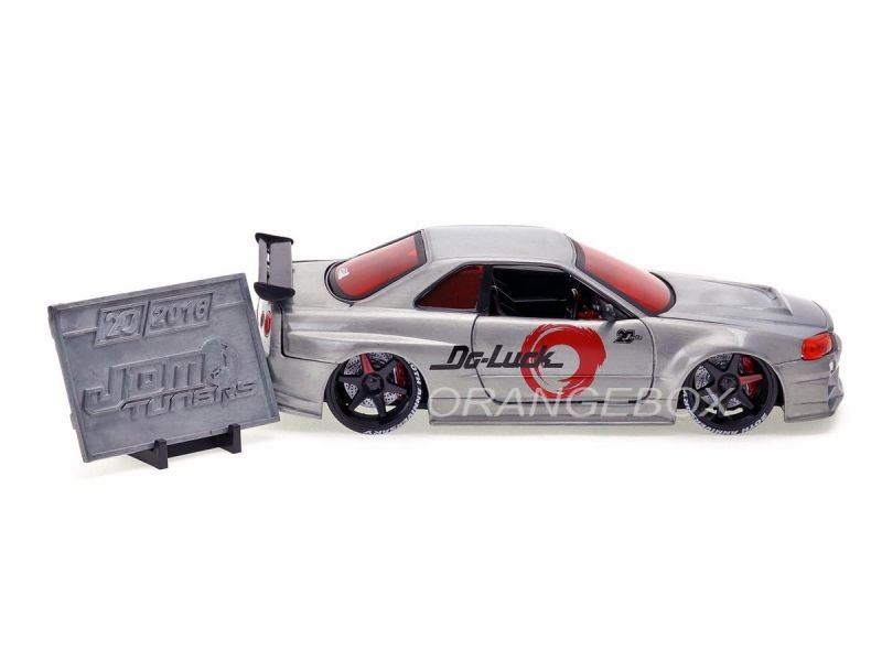 Nissan Skyline GT-R (BNR34) 2002 Jada Toys 1:24 Edição 20º