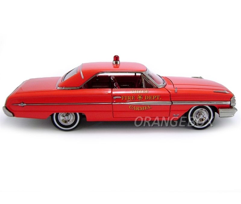 Ford Galaxie 500 1964 Carmel Fire Dept. Sunstar 1:18 - 20 anos
