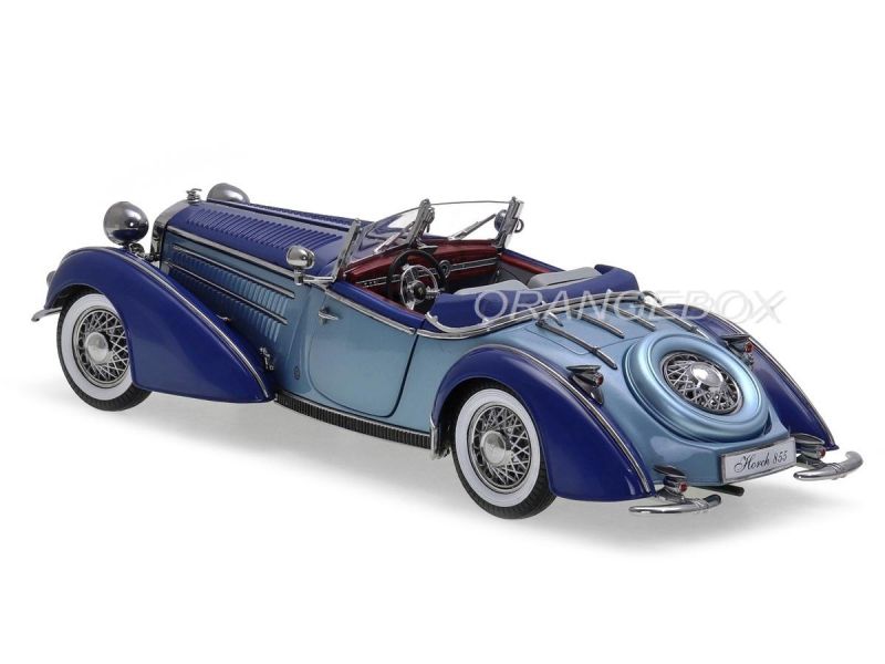 1/18 1939 年　　　　ホルヒ　855 Horch 855 Roadster 1939 Sunstar 1:18 Azul - 20 anos! Loja on-line