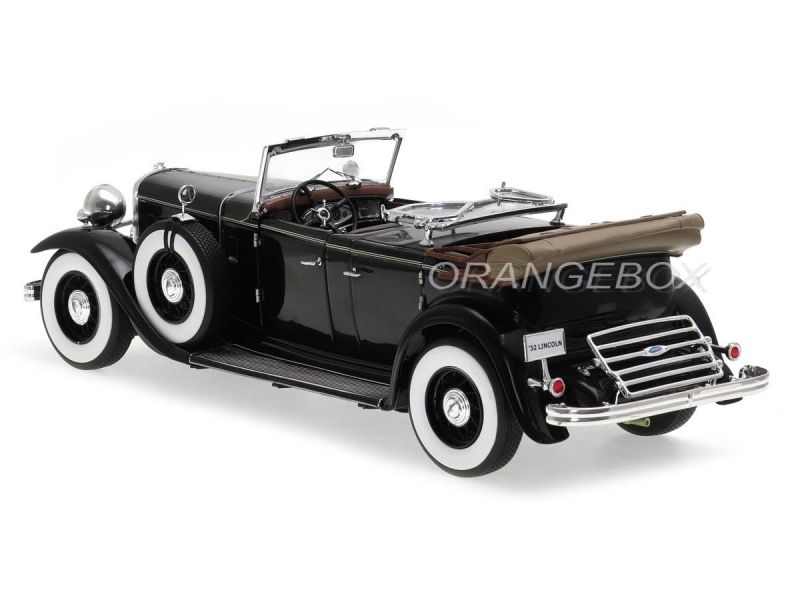 Ford Lincoln KB Top Down 1932 Sunstar Platinum 1:18 Preto - 20