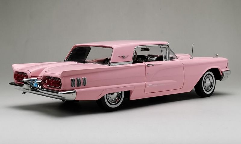 Ford Thunderbird Hard Top 1960 Sunstar 1:18 Rosa - 20 anos! Loja