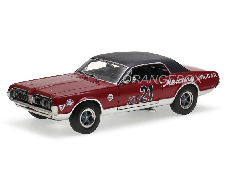 自動車 SUN STAR 1967 Mercury Couger 1/18 Mercury Cougar Racing 1967 1:18 Sunstar - 20 anos! Loja on-line de