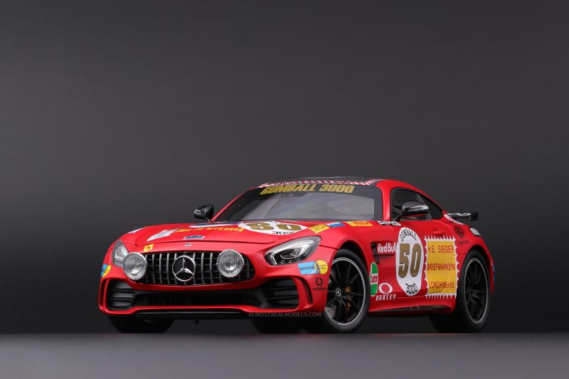 Mercedes Benz AMG GT R Rote Sau 1:18 Almost Real - 20 anos! Loja
