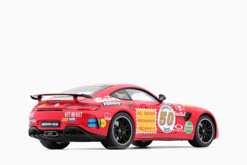 Mercedes Benz AMG GT R Rote Sau 1:18 Almost Real - 20 anos! Loja