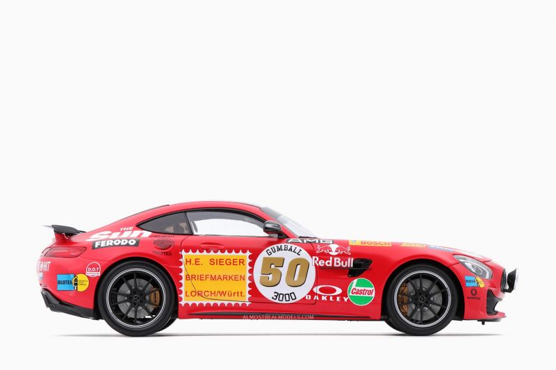 Mercedes Benz AMG GT R Rote Sau 1:18 Almost Real - 20 anos! Loja