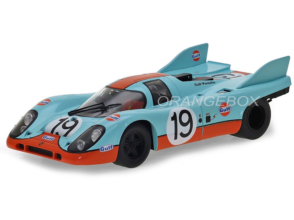 Porsche 917K Gulf #19 2º 24 Horas Le Mans 1971 1:18 CMR - 19 anos
