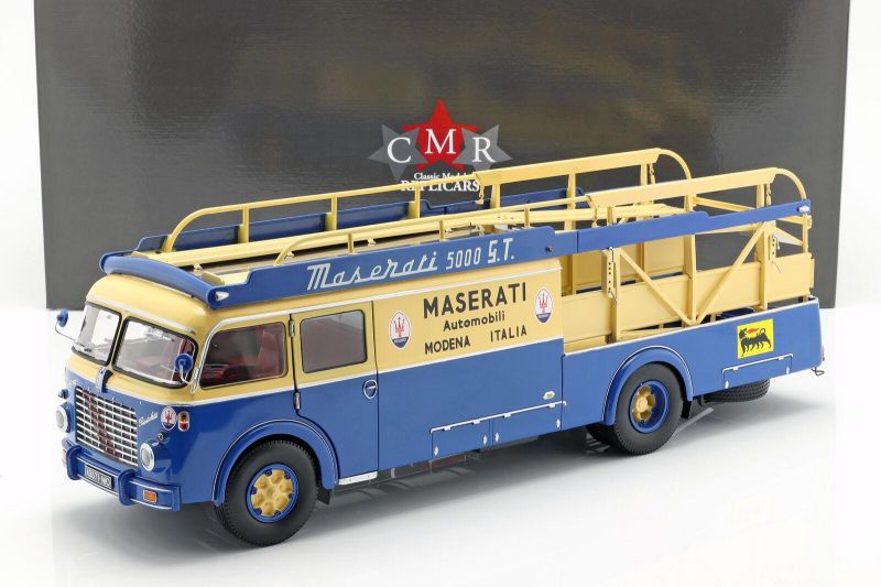 CMR 1/18 フィアット642 RN2 マセラティ トランスポーター1957 Fiat 642 RN2 1957 Bartoletti Maserati Renntransporter 1:18 CMR