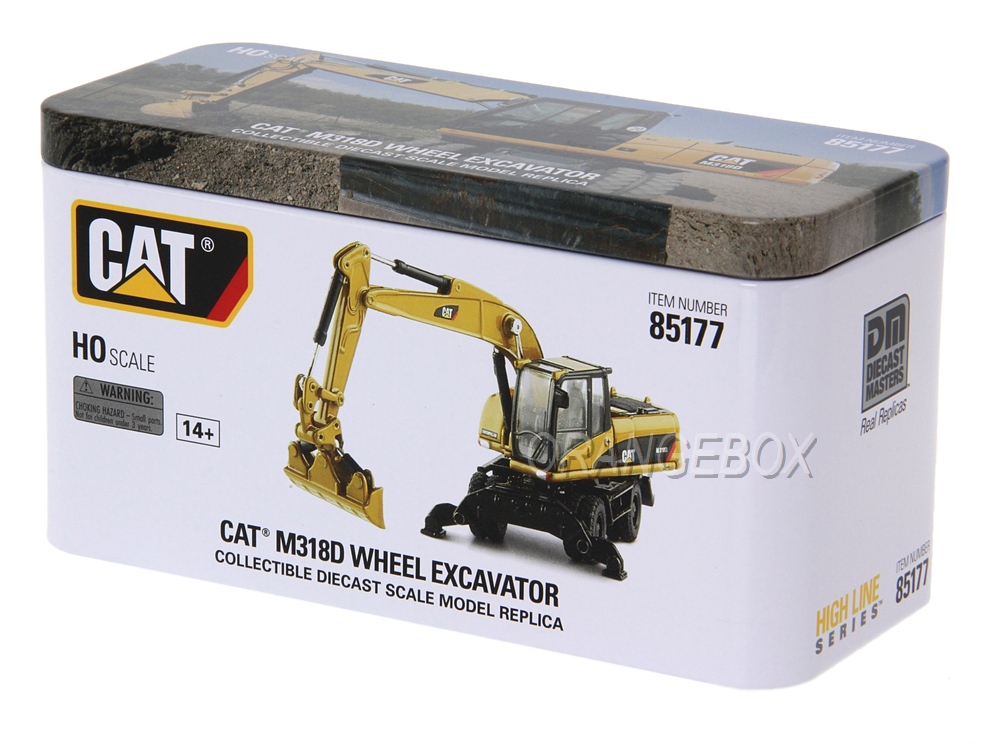 Escavadeira de Rodas Caterpillar M318D Diecast Masters 1:87 - 20