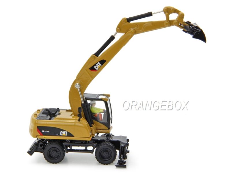 Escavadeira de Rodas Caterpillar M318D Diecast Masters 1:87 - 20