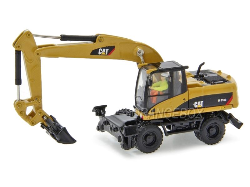 Escavadeira de Rodas Caterpillar M318D Diecast Masters 1:87 - 20