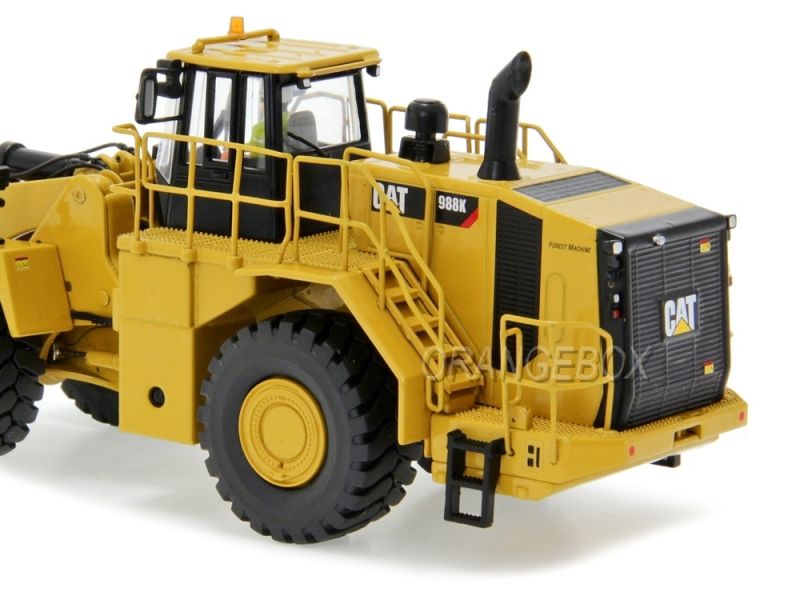 Pá Carregadeira com Garras para Serraria Caterpillar 988K Diecast