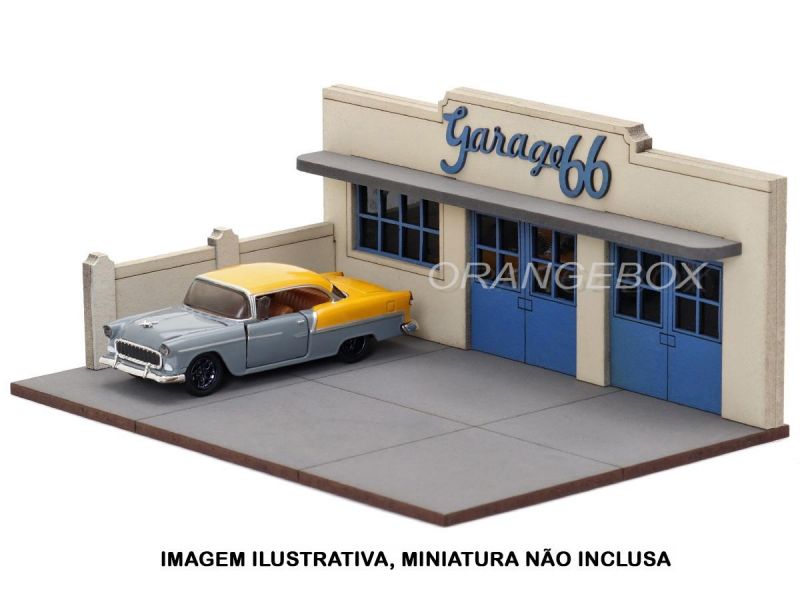 Garagem Mod.05 1:64 Dio Studios - 19 anos! Loja on-line de