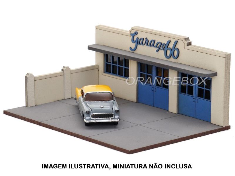 Garagem Mod.05 1:64 Dio Studios - 19 anos! Loja on-line de
