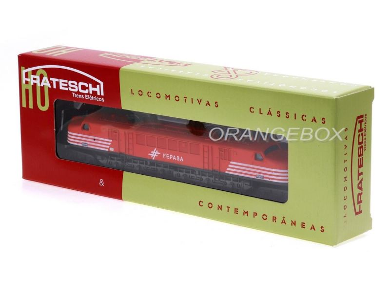 Locomotiva Eletrica V8 Fepasa (Fase II) 1:87 HO Frateschi - 3052