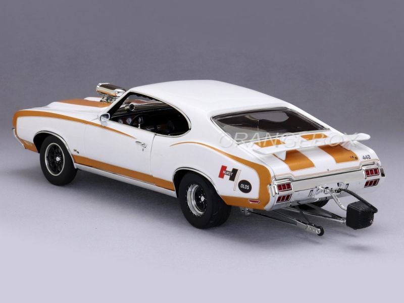 18分の1 ERTL 1/18 Oldsmobile 442 ミニカー Oldsmobile 442 1972 Hurst Drag Outlaw Edição Limitada 1:18 Acme