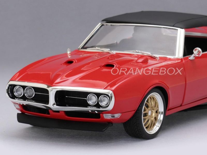 Pontiac Firebird Convertible 1968 Restomod Edição Limitada 1:18