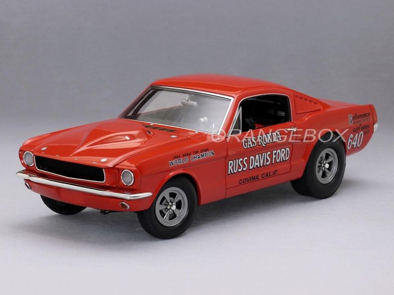 Ford Mustang A/FX 1965 Gas Ronda Edição Limitada 1:18 Acme - 20
