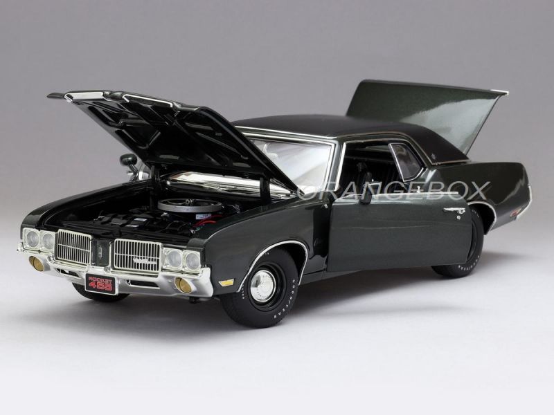 Acme 1/18 - Oldsmobile Cutlass SX Rocket 455 - Metallic Green - Diecast