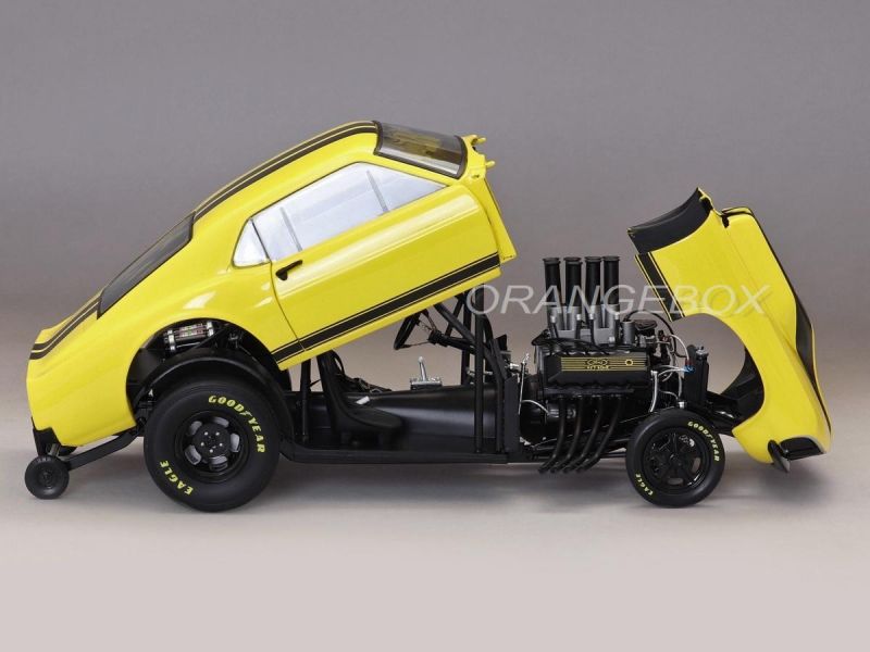 Ford Mustang Gasser 1969 Stinger Edição Exclusiva1:18 GMP - 20