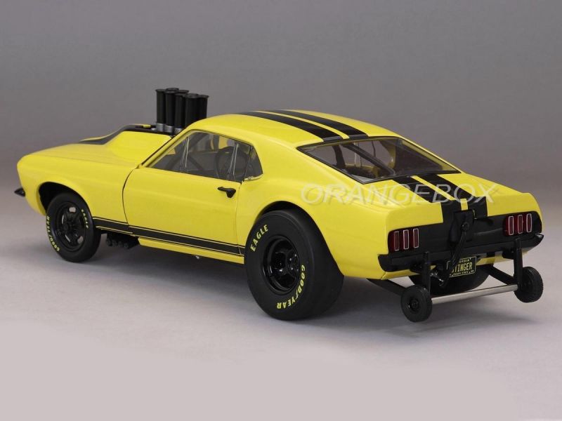 Ford Mustang Gasser 1969 Stinger Edição Exclusiva1:18 GMP - 20
