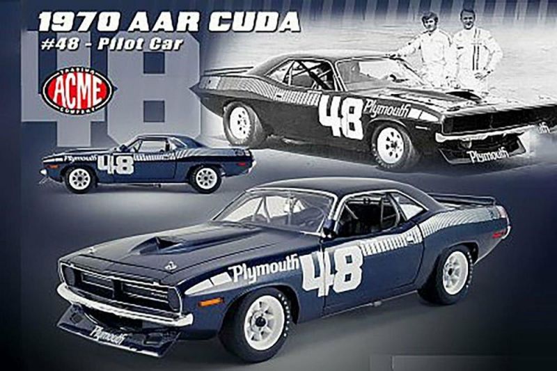 ACME 1/18 Dan Gurney 1970 Trans Am Barracuda ♯48 バラクーダ
