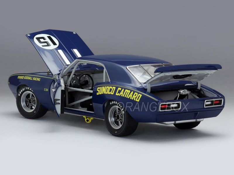ミニカー GMP Holeshot Aussie 1969 Drag Camaro Chevrolet Camaro Z/28 1967 Sunoco Gmp 1:18 - 20 anos! Loja on-line
