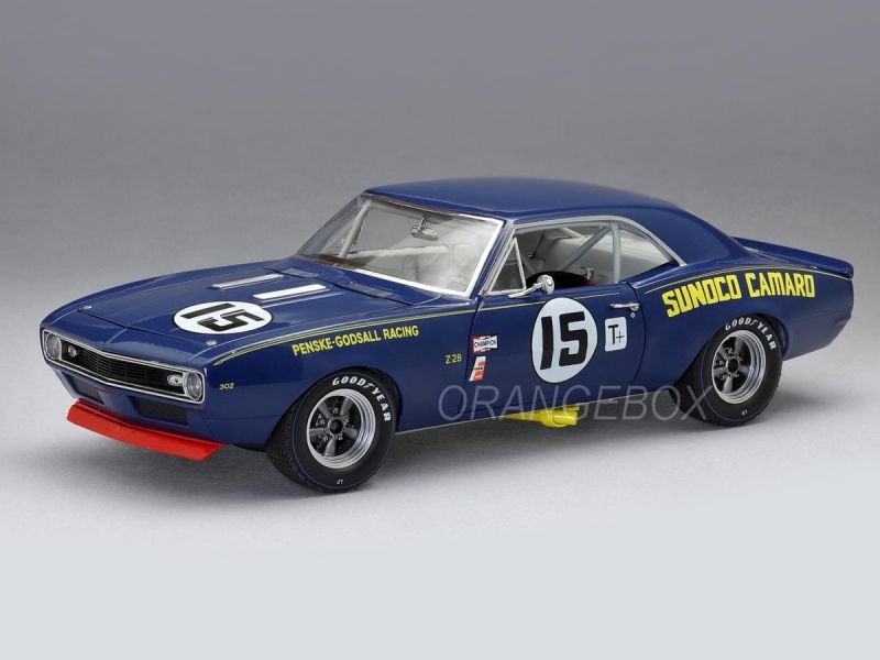 Chevrolet Camaro Z/28 1967 Sunoco Gmp 1:18 - 18 anos! Loja