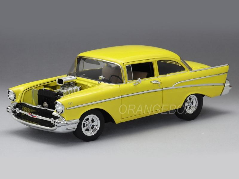 ダイキャストカー 1/18 1957 CHEVROLET BEL AIR Chevrolet Bel Air 1957 Hollywood Knights 1:18 Acme - 19 anos! Loja