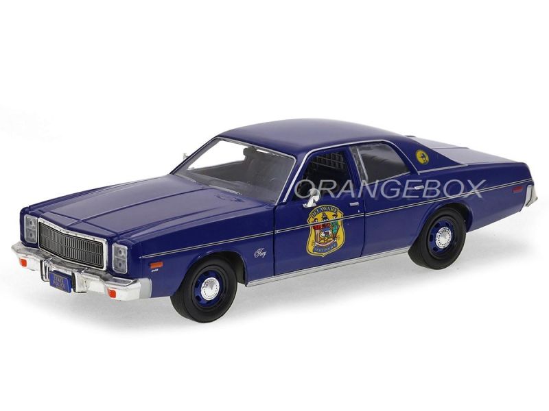 Plymouth Fury 1978 Delaware State Police 1:24 Greenlight - 19 anos