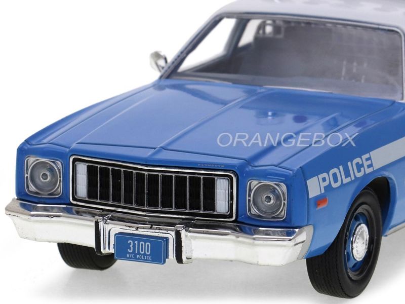 Plymouth Fury 1975 NYPD 1:24 Greenlight - 20 anos! Loja on-line de
