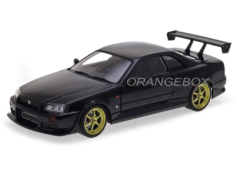 Nissan Skyline GT-R (R34) ワイルドスピード 1/18 Jada ワイルドスピード FAST & FURIOUS 「 Brian's Nissan Skyline GT