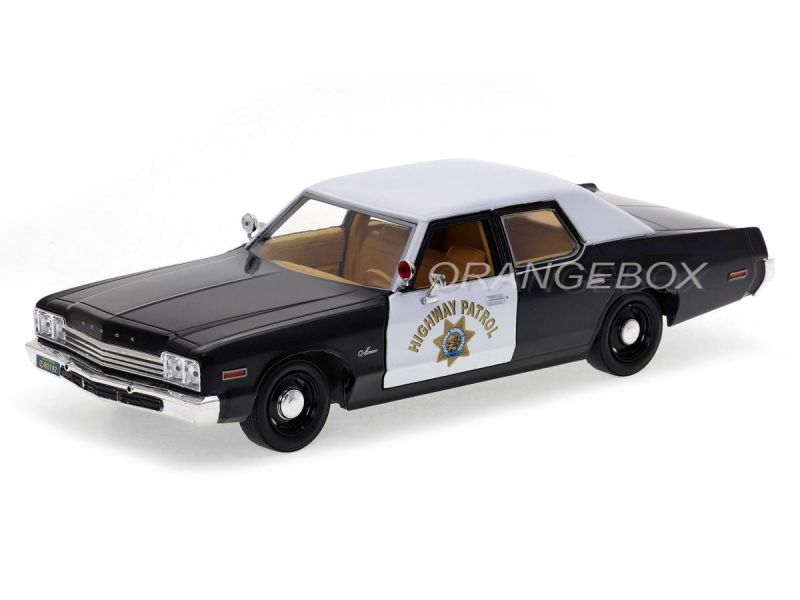 1974 Dodge Monaco 限定版ミニカー？ジャンク Dodge Monaco 1974 California Highway Patrol Greenlight 1:24 - 20
