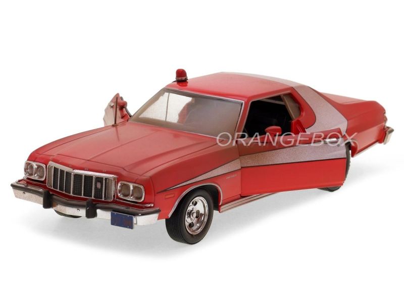 自動車 Ford Gran Torino 1:18 Starsky & Hutch Ford Gran Torino Starsky and Hutch 1976 Dirty Version Greenlight 1