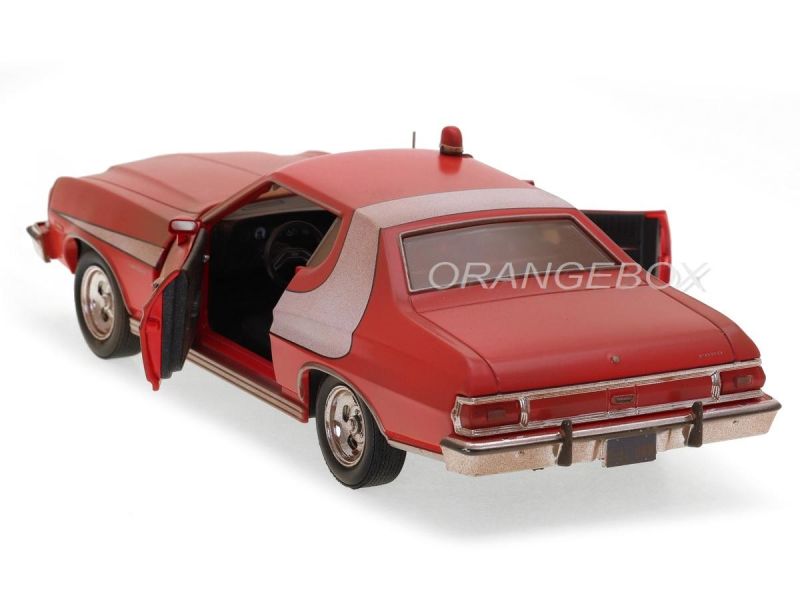 Ford Gran Torino Starsky and Hutch 1976 Dirty Version Greenlight 1