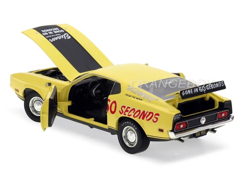Ford Mustang Mach 1 1973 ELEANOR 60 Segundos 1:18 Greenlight - 19