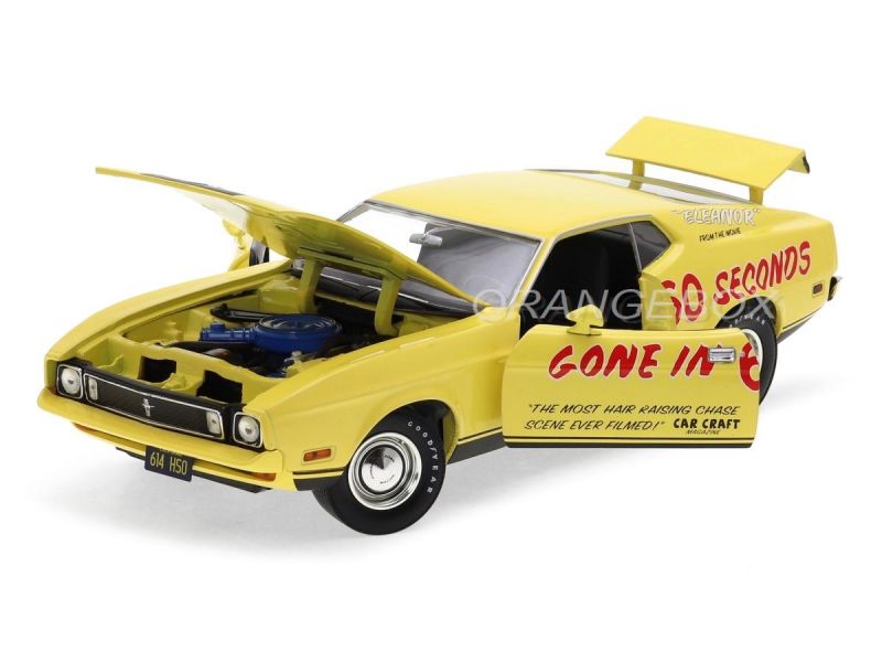 Ford Mustang Mach 1 1973 ELEANOR 60 Segundos 1:18 Greenlight - 20