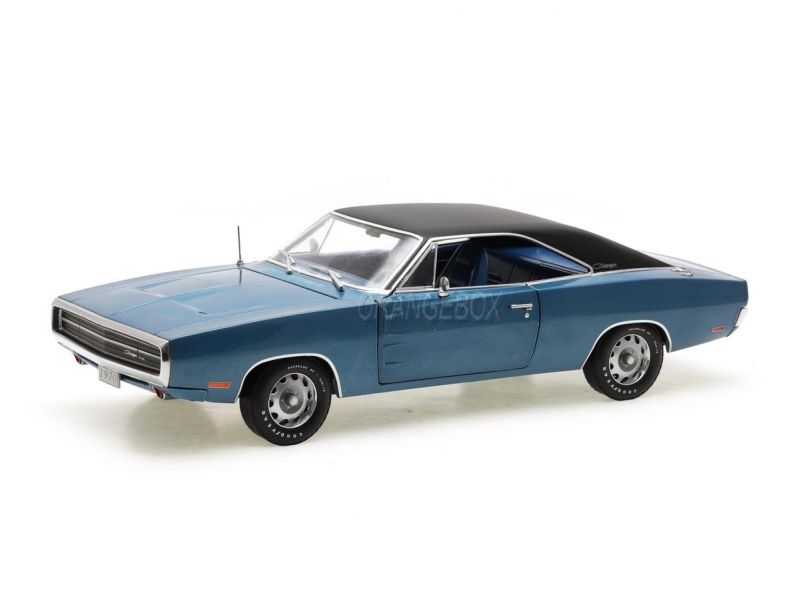 Dodge Charger 500 1970 Greenlight 1:18 Azul - 20 anos! Loja on