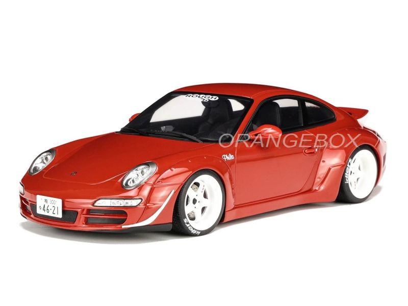 Porsche RWB 2021 AKA PHILA 1:18 GT Spirit Vermelho - 19 anos! Loja