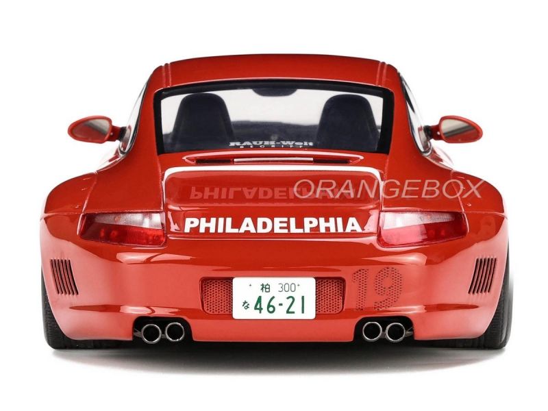 Porsche RWB 2021 AKA PHILA 1:18 GT Spirit Vermelho - 19 anos! Loja