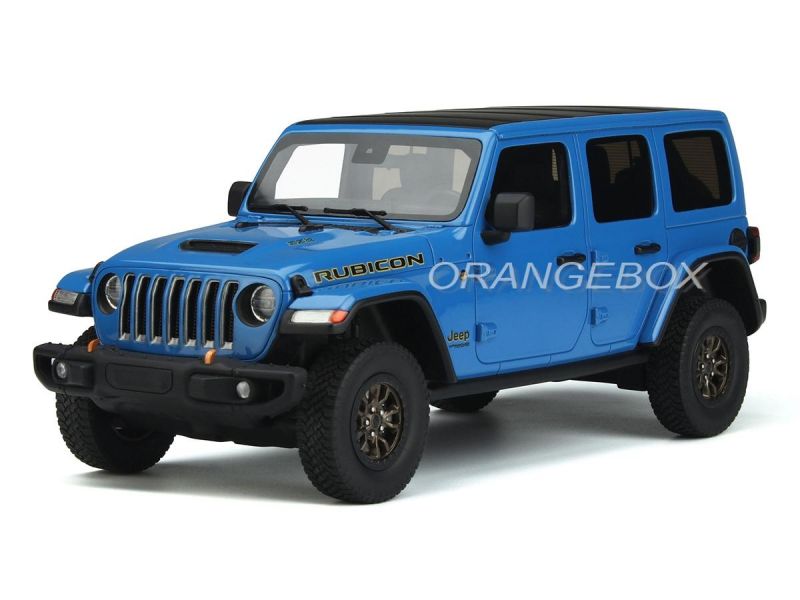 ミニカー GT Spirit Jeep Wrangler Rubicon 392 Jeep Wrangler Rubicon 392 1:18 GT Spirit Azul - 19 anos! Loja on
