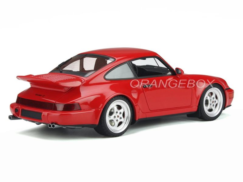 Porsche 911 (964) Turbo S Flachbau 1994 1:18 GT Spirit - 19 anos