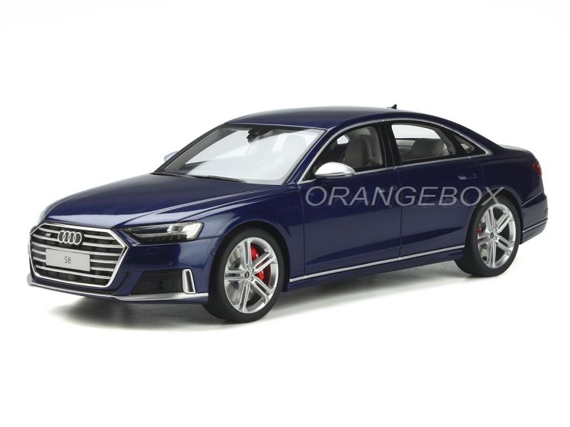 Audi S8 (D5) 2020 1:18 GT Spirit Azul - 19 anos! Loja on-line de