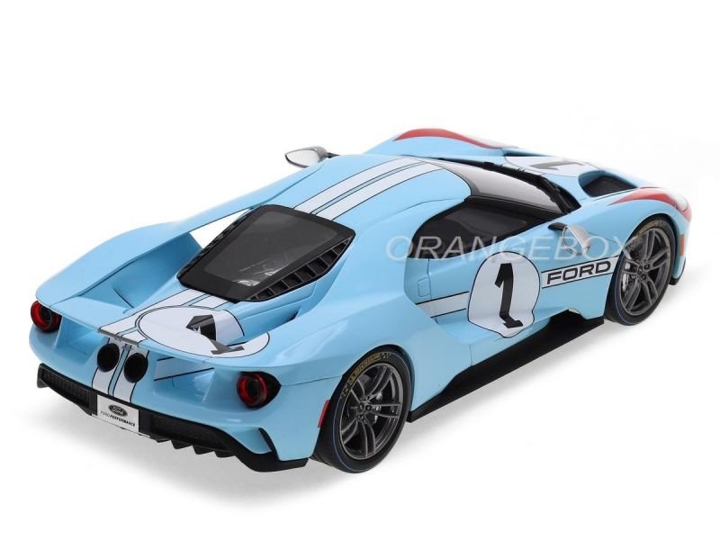 Ford GT 2020 24H Le Mans #1 1966 Heritage Edition Gulf 1:18 Gt