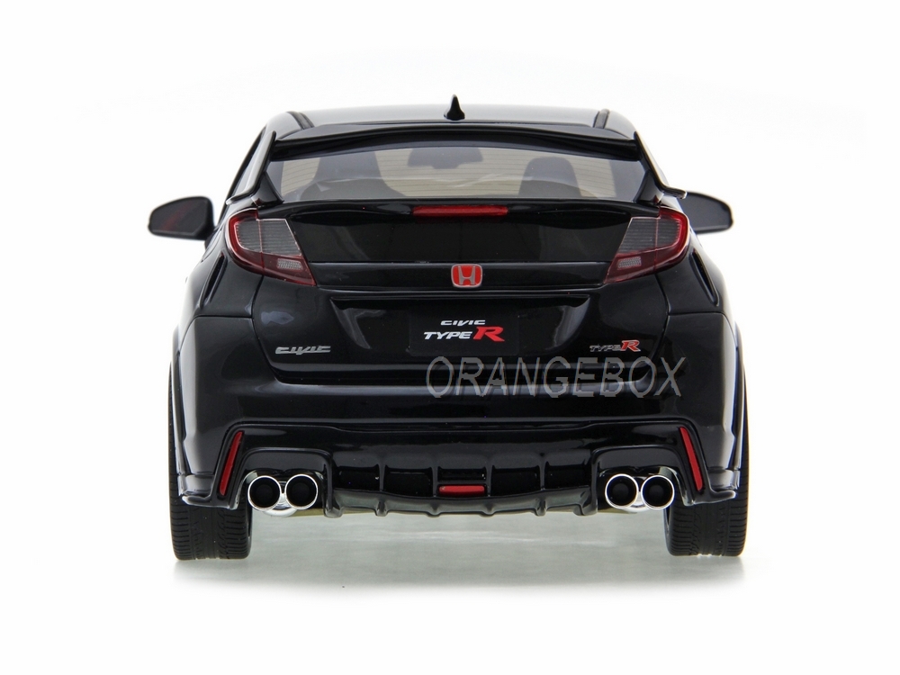 Honda Civic Type R 2015 1:18 Kyosho Preto - 20 anos! Loja on-line