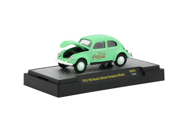 Volkswagen Fusca 1953 Beetle Deluxe European Model 1953 Coca Cola